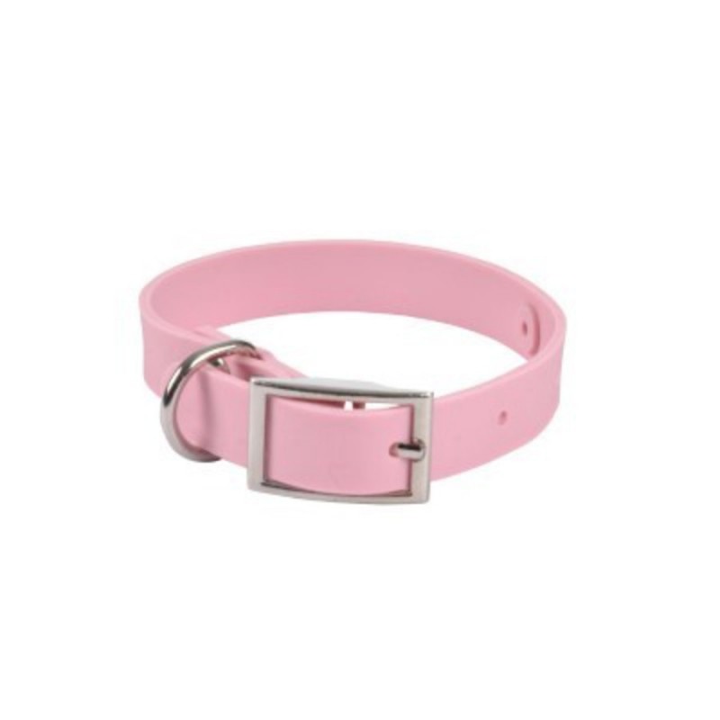 COLLIER SILICONE 40CM ROSE