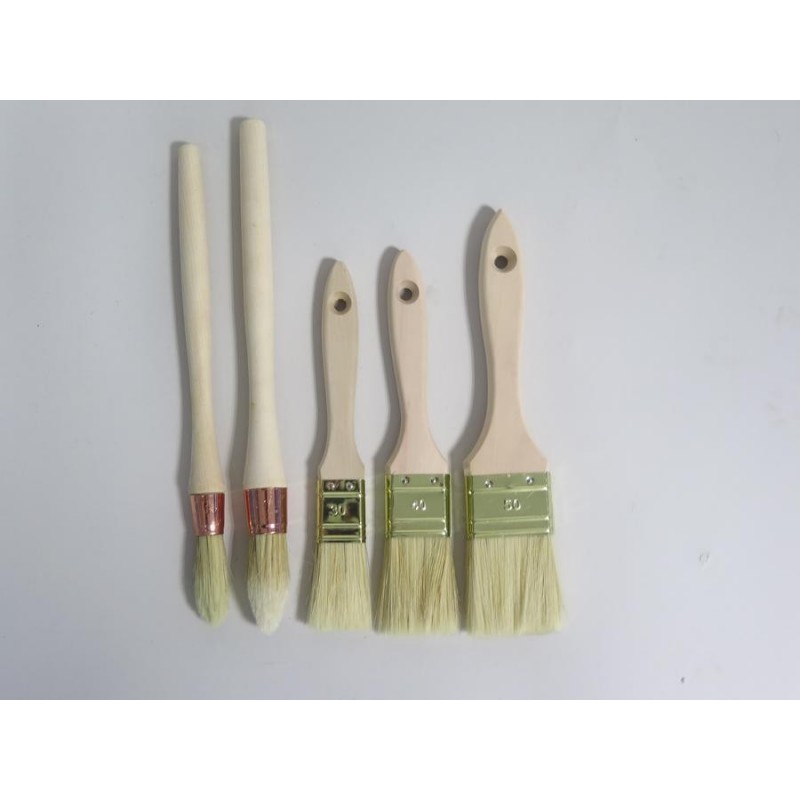 SET DE 5 PINCEAUX A PEINTURE