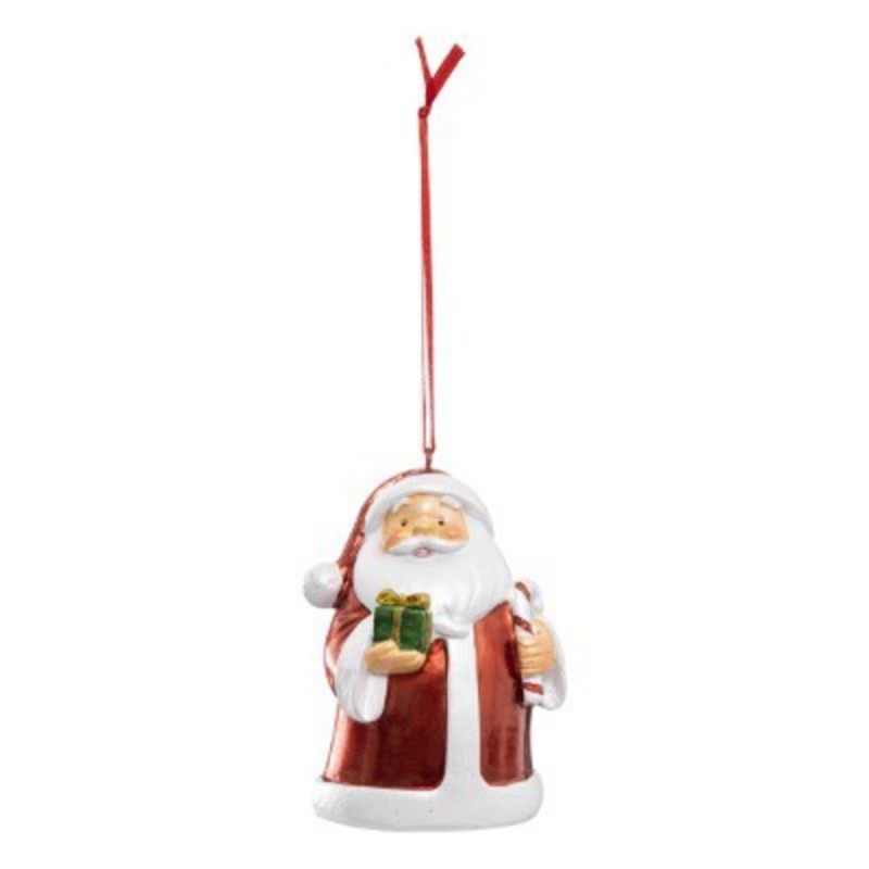 PERE NOEL DEBOUT EN RESINE