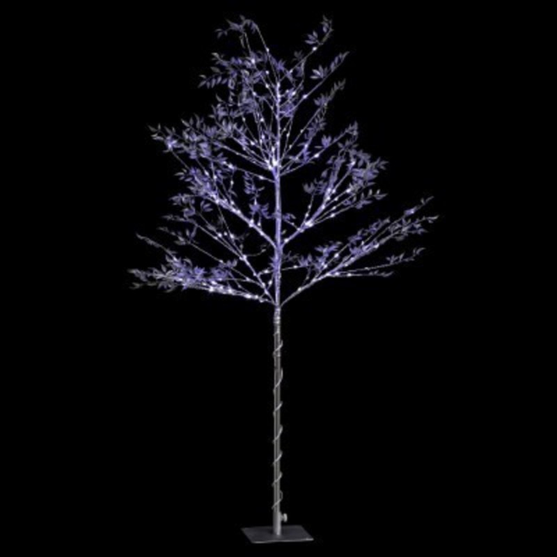 ARBRE ARGENTE LUMINEUX 400LED