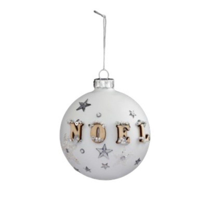 BOULE DE NOEL EN VERRE