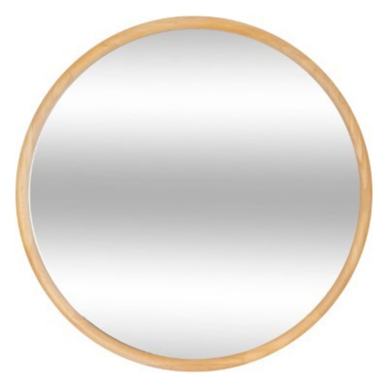 MIROIR ROND EN BOIS KIM