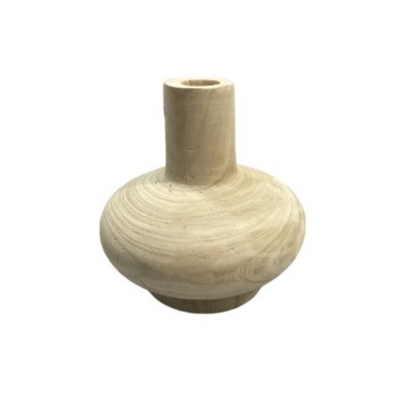 VASE EN BOIS HAUTEUR 20CM