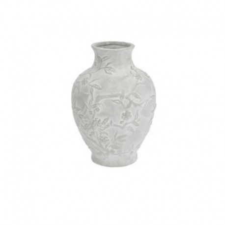 VASE EN TERRE CUITE - GRIS