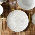 ASSIETTE PORCELAINE MOTIF