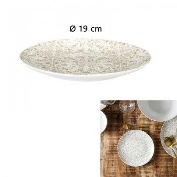 ASSIETTE PORCELAINE MOTIF