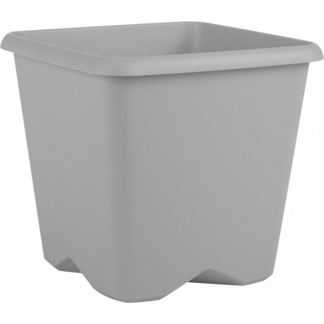 POT CARRE GRIS BETON 8.6LITRES