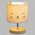 LAMPE DE CHEVET CHAT H.21CM