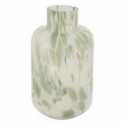 VASE DECORATIF TACHETE VERT