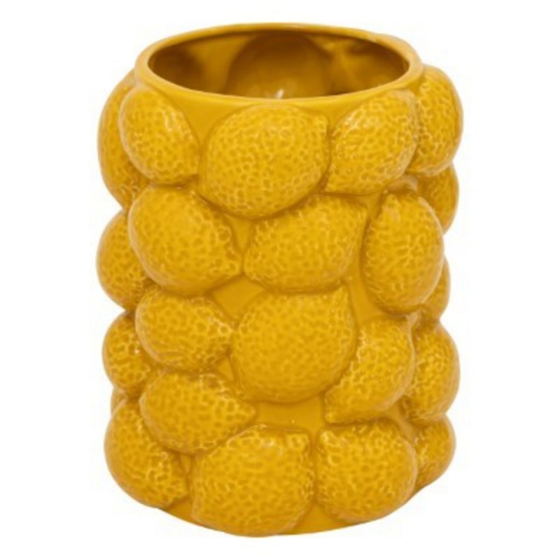 VASE EN CERAMIQUE CITRON