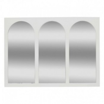 MIROIR MDF BLANC 3 ARCHES