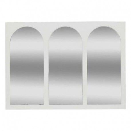 MIROIR MDF BLANC 3 ARCHES