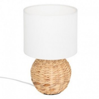 LAMPE DE CHEVET BOULE H.37CM