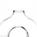 VASE EN VERRE TRANSPARENT