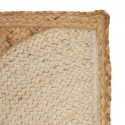 TAPIS EN JUTE DEMI CERCLES