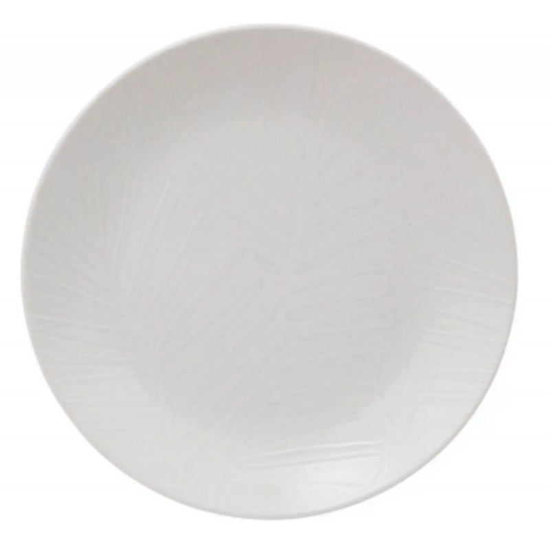 ASSIETTE PLATE BLANCHE D.27CM