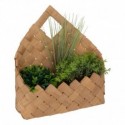 JARDINIERE EN BAMBOU H.28CM