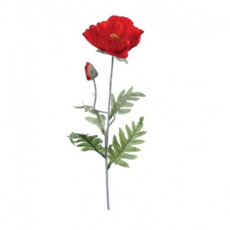 COQUELICOT ROUGE ARTIFICIEL