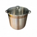 MARMITE EN INOX 17L 30CM