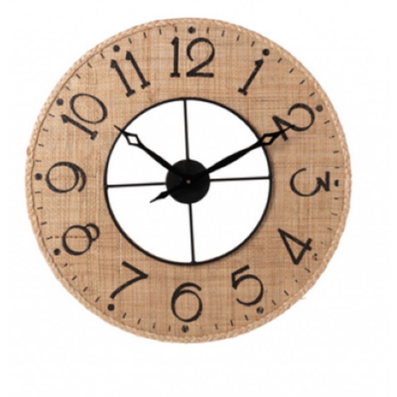 HORLOGE SODI NOIR NATUREL