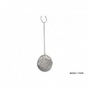 BOULE EN METAL BLANC DIAMETRE