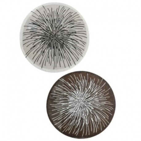 SET DE TABLE ROND DECORE