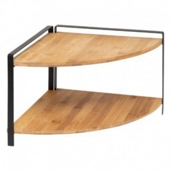 ETAGERE D ANGLE 2 NIVEAUX