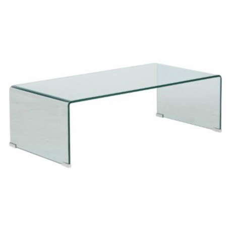 TABLE BASSE EN VERRE TREMPE