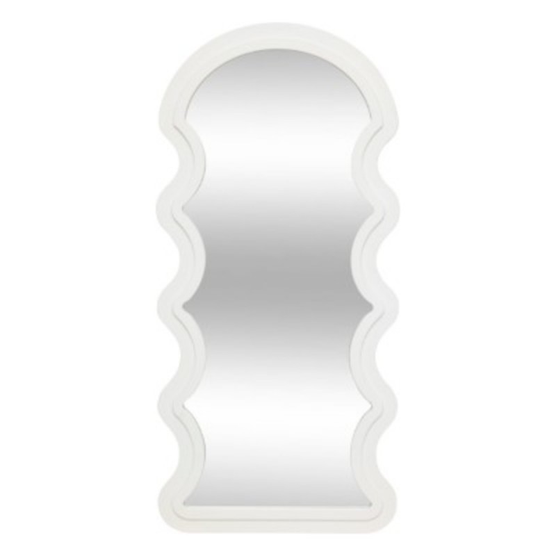 MIROIR VAGUE BLANC MDF