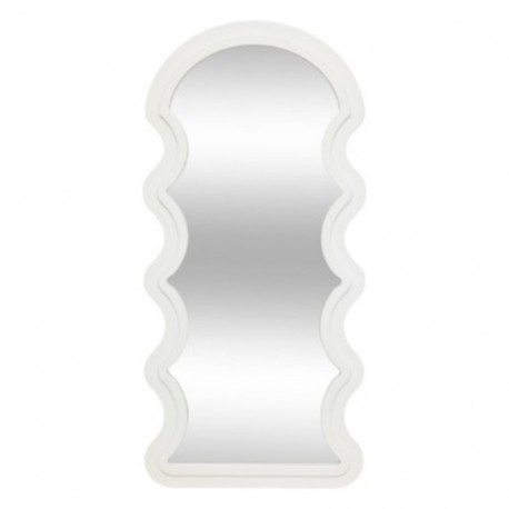 MIROIR VAGUE BLANC MDF