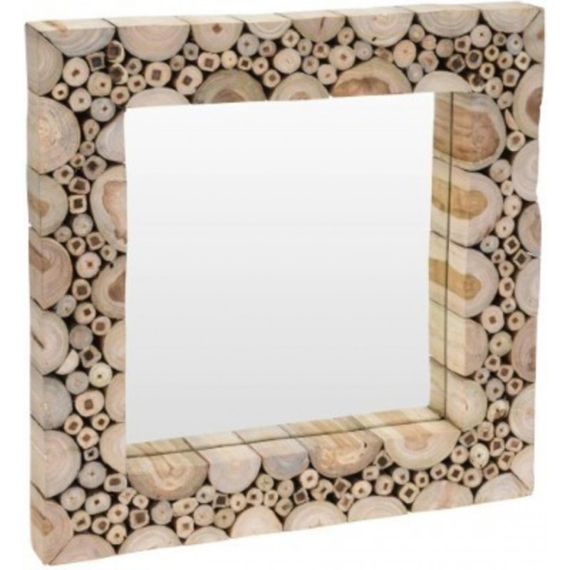 MIROIR EN BOIS DECO BUCHES