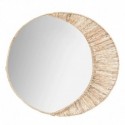 MIROIR THAIS LUNE EN JUTE