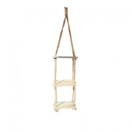 ETAGERE EN BOIS 15X27X108CM