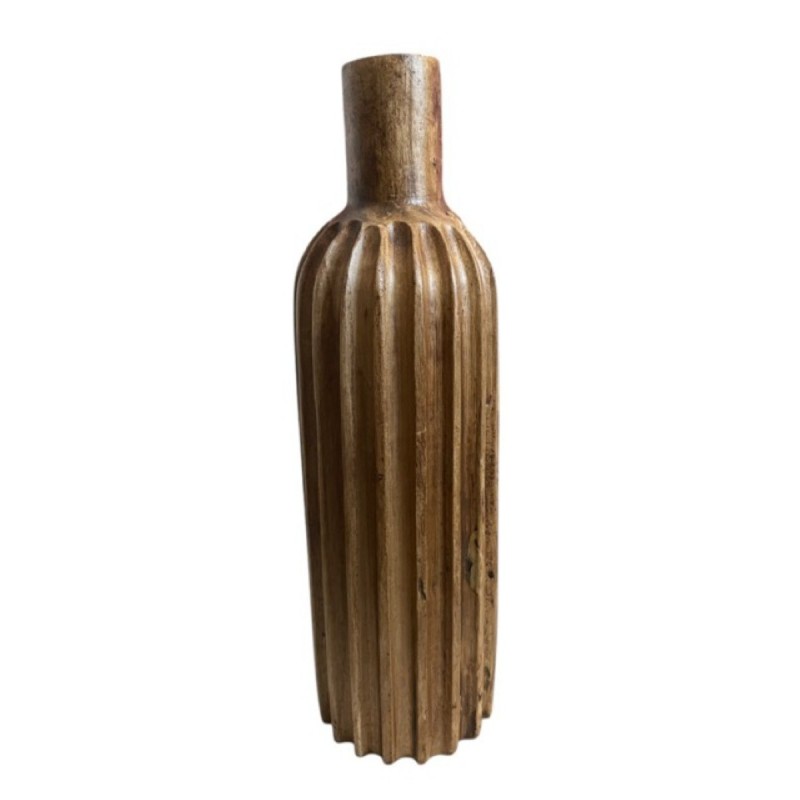 VASE EN BOIS 12.5X40CM