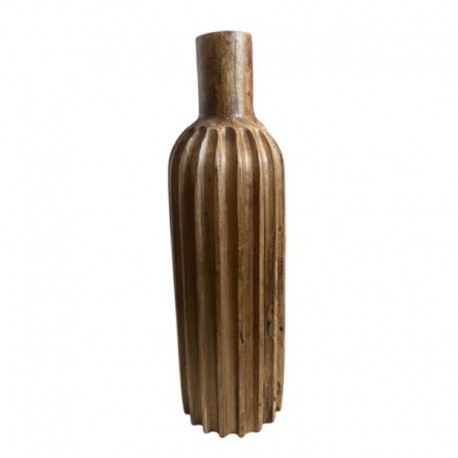 VASE EN BOIS 12.5X40CM