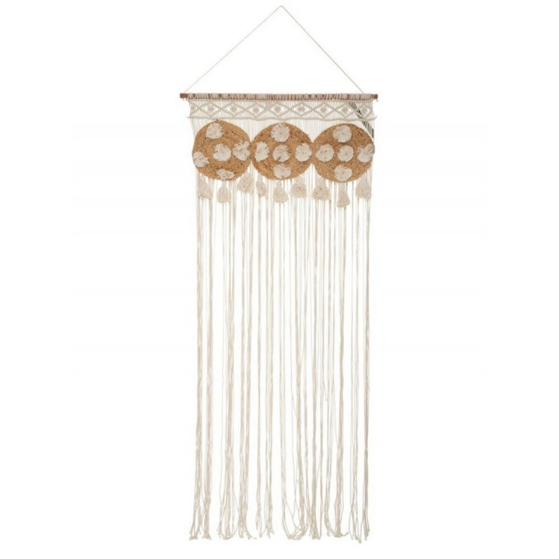 RIDEAU FILS MACRAME ET JUTE