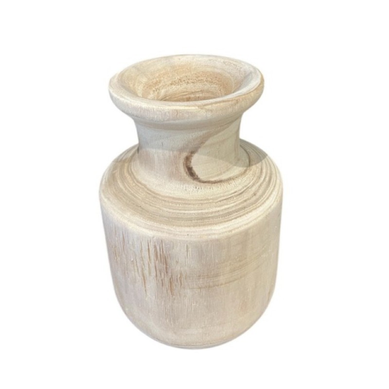 VASE EN BOIS 15.5X23CM