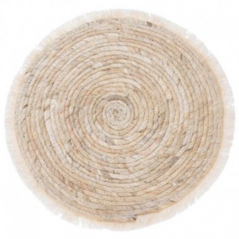 SET DE TABLE ROND NATUREL