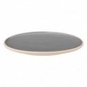 ASSIETTE PLATE ASMA GRIS