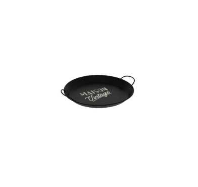 PLATEAU EN METAL ROND 39.5CM︱Lory