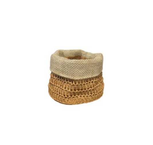 PANIER ROND EN RAPHIA︱Lory