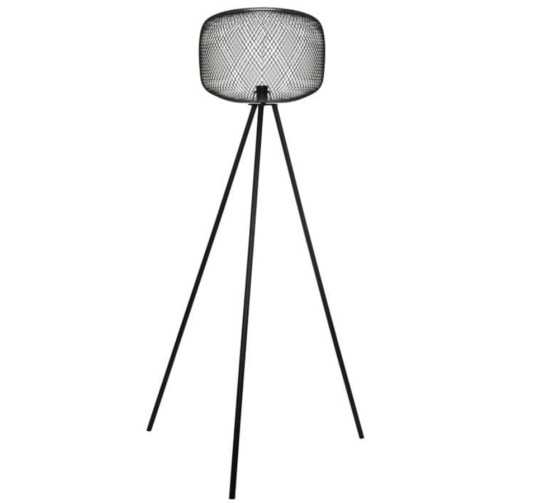 LAMPE TREPIED METAL NOIR︱Lory