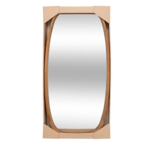 MIROIR OVALE EN BOIS JASNA︱Lory