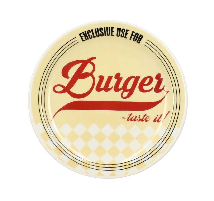 ASSIETTE PLATE BURGER