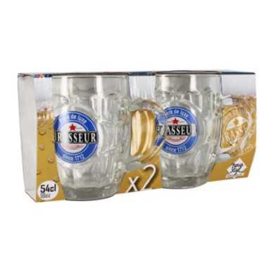 LOT DE 2 CHOPES A BIERE 48CL︱Lory