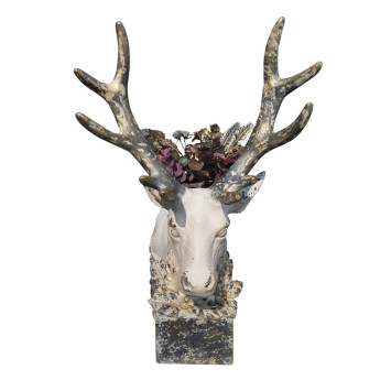 STATUE RENNE 41X35X80CM MGO︱Lory