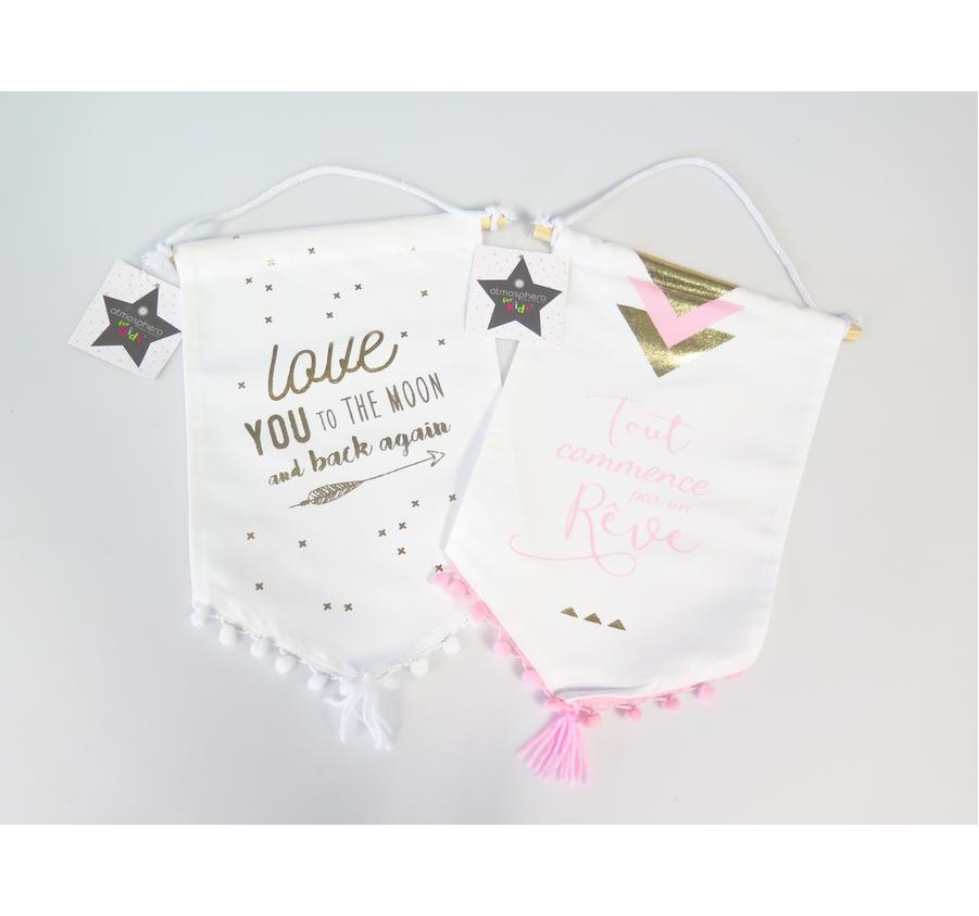 FANION MURAL 22X34CM