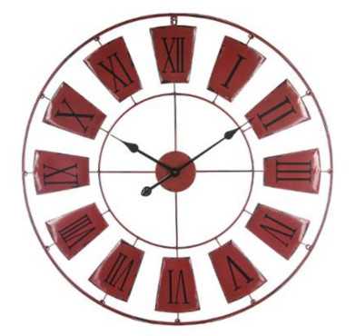 PENDULE METAL ROUGE︱Lory