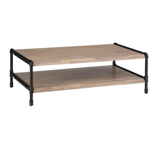 TABLE BASSE 2 PLATEAUX BOIS/︱Lory