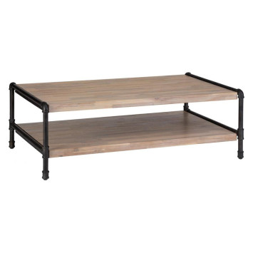 TABLE BASSE 2 PLATEAUX BOIS/︱Lory